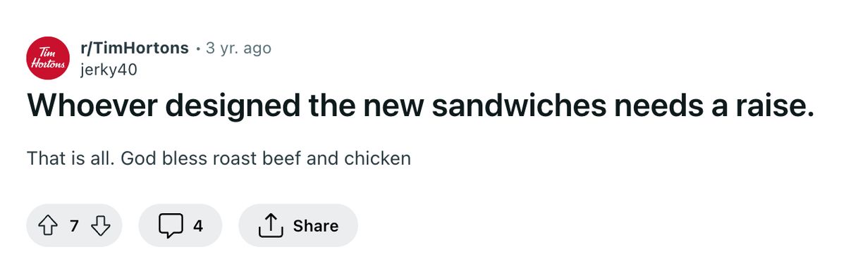 reddit post